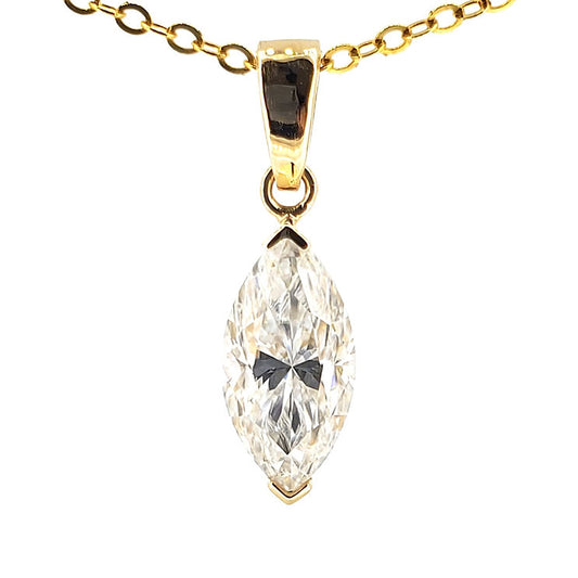 Diamond 18K Gold Pendant