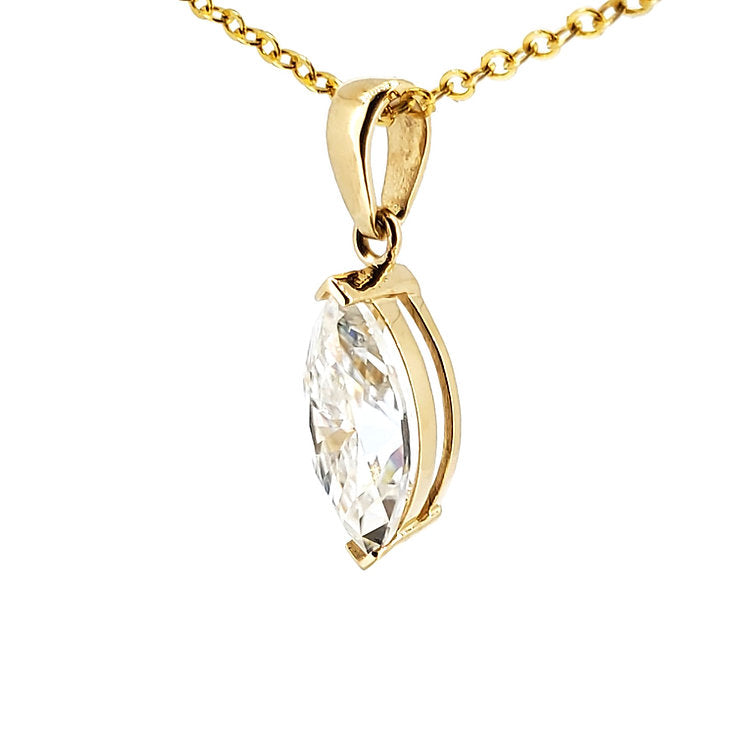 Diamond 18K Gold Pendant