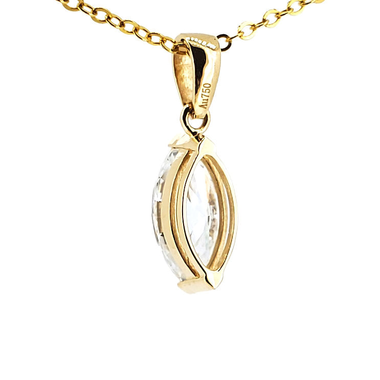 Diamond 18K Gold Pendant