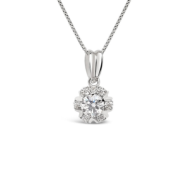 18K Diamond Pendant