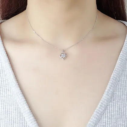 Heart- diamond Pendant