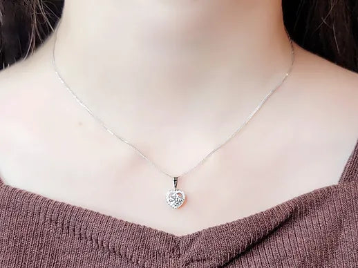 18K Diamond Pendant