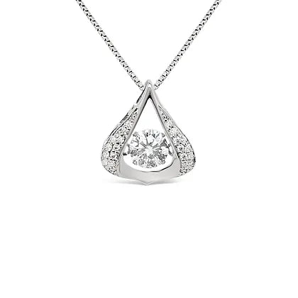 18K Diamond  Pendant